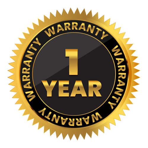 1 Year Warranty